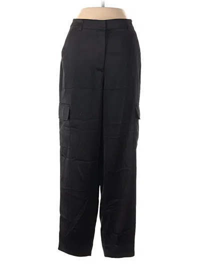 Pre-owned Nicole Miller Cargo Pants In Black