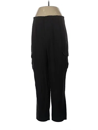 Pre-owned Nicole Miller Cargo Pants In Black