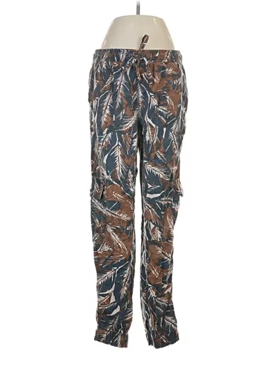 Pre-owned Nicole Miller Cargo Pants In Blue