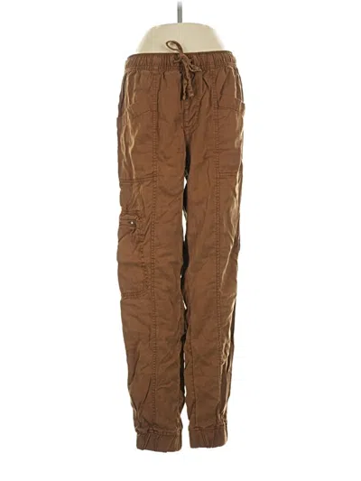 Pre-owned Nicole Miller Cargo Pants In Brown