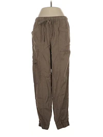 Pre-owned Nicole Miller Cargo Pants In Brown