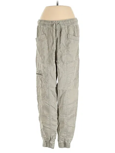 Pre-owned Nicole Miller Cargo Pants In Gray
