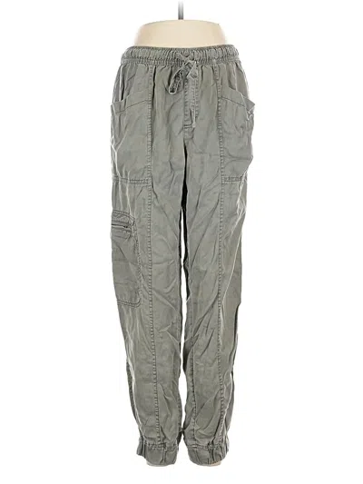 Pre-owned Nicole Miller Cargo Pants In Gray