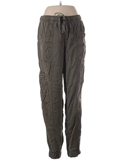 Pre-owned Nicole Miller Cargo Pants In Gray