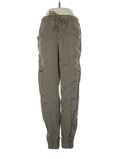 Pre-owned Nicole Miller Cargo Pants In Gray