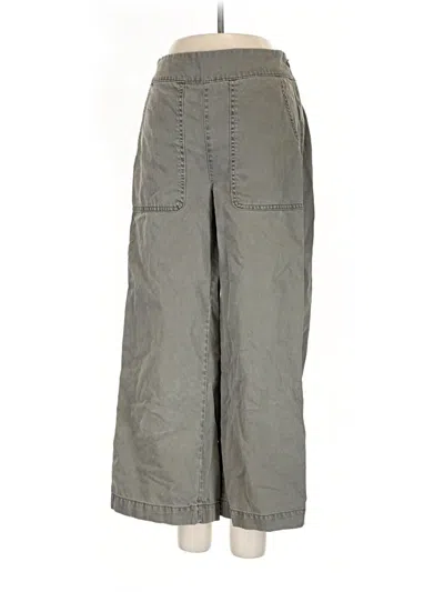 Pre-owned Nicole Miller Cargo Pants In Gray