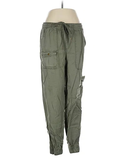 Pre-owned Nicole Miller Cargo Pants In Green
