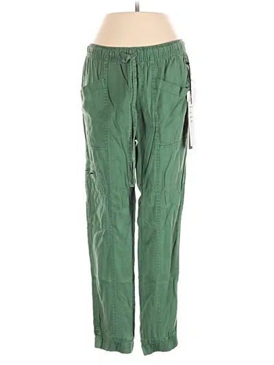 Pre-owned Nicole Miller Cargo Pants In Green