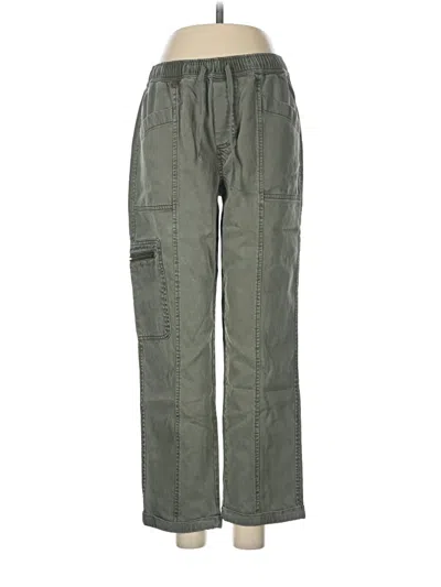 Pre-owned Nicole Miller Cargo Pants In Green