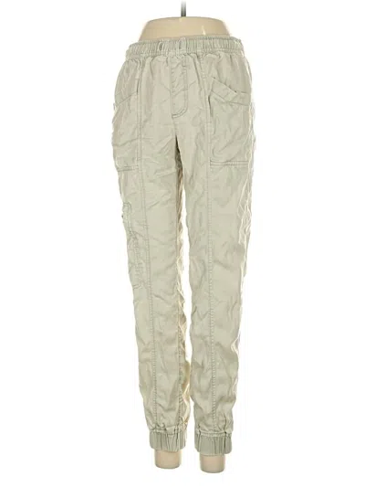 Pre-owned Nicole Miller Cargo Pants In Ivory