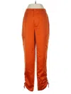 Nicole Miller Cargo Pants In Orange