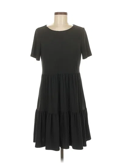 Pre-owned Nicole Miller Casual Dress In Black