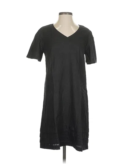 Pre-owned Nicole Miller Casual Dress In Black
