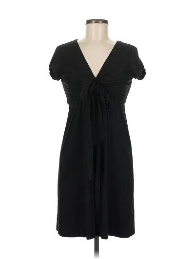 Pre-owned Nicole Miller Casual Dress In Black