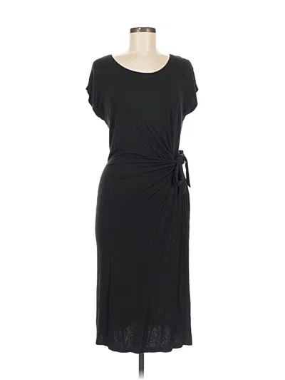Pre-owned Nicole Miller Casual Dress In Black