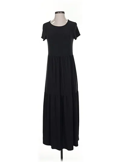 Pre-owned Nicole Miller Casual Dress In Black