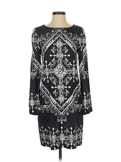 Pre-owned Nicole Miller Casual Dress In Black