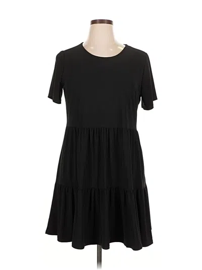 Pre-owned Nicole Miller Casual Dress In Black