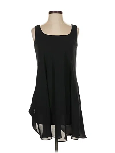 Pre-owned Nicole Miller Casual Dress In Black