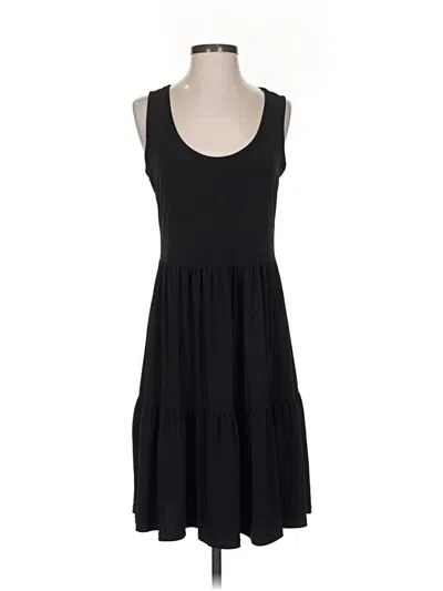 Pre-owned Nicole Miller Casual Dress In Black