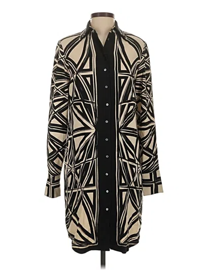 Pre-owned Nicole Miller Casual Dress In Black