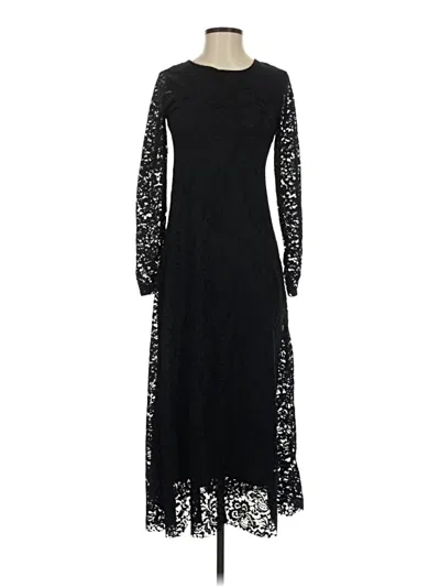 Pre-owned Nicole Miller Casual Dress In Black