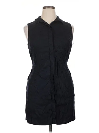 Pre-owned Nicole Miller Casual Dress In Black