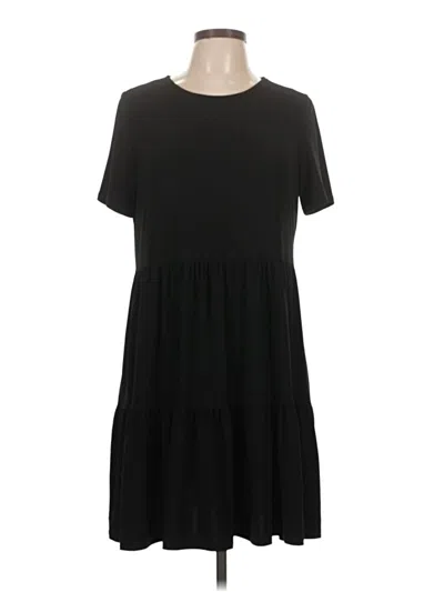 Pre-owned Nicole Miller Casual Dress In Black