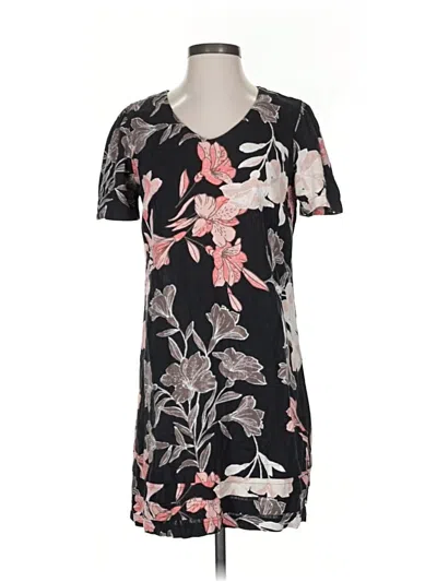Pre-owned Nicole Miller Casual Dress In Black