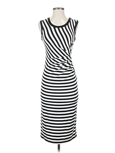 Pre-owned Nicole Miller Casual Dress In Black