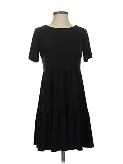 Pre-owned Nicole Miller Casual Dress In Black