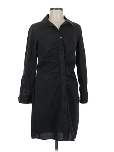 Pre-owned Nicole Miller Casual Dress In Black