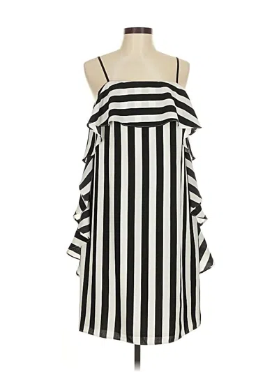 Pre-owned Nicole Miller Casual Dress In Black