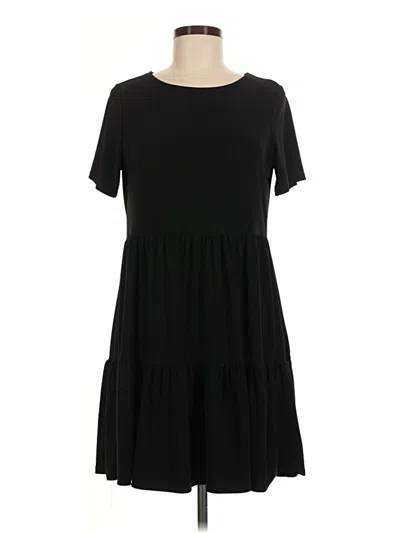 Pre-owned Nicole Miller Casual Dress In Black