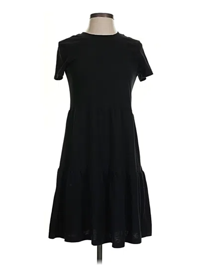 Pre-owned Nicole Miller Casual Dress In Black