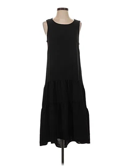 Pre-owned Nicole Miller Casual Dress In Black