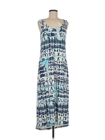 Pre-owned Nicole Miller Casual Dress In Blue