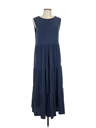Pre-owned Nicole Miller Casual Dress In Blue