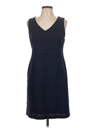Pre-owned Nicole Miller Casual Dress In Blue