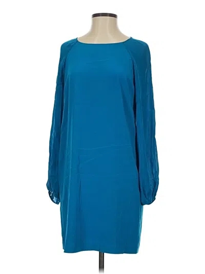 Pre-owned Nicole Miller Casual Dress In Blue
