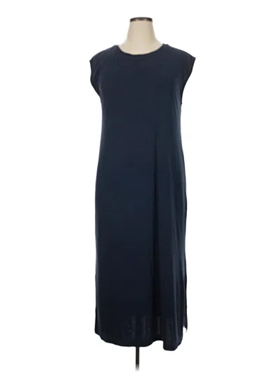 Pre-owned Nicole Miller Casual Dress In Blue