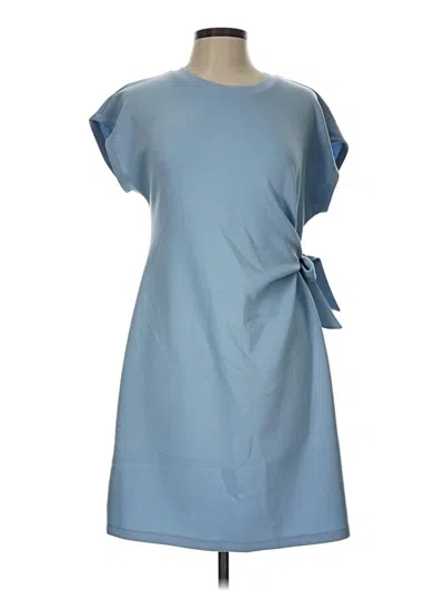 Pre-owned Nicole Miller Casual Dress In Blue