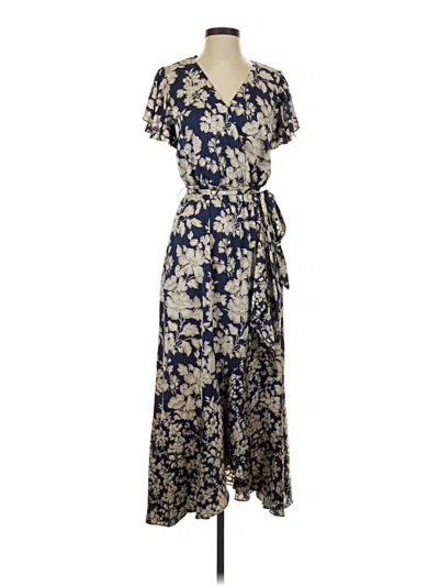 Pre-owned Nicole Miller Casual Dress In Blue