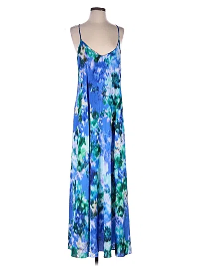 Pre-owned Nicole Miller Casual Dress In Blue