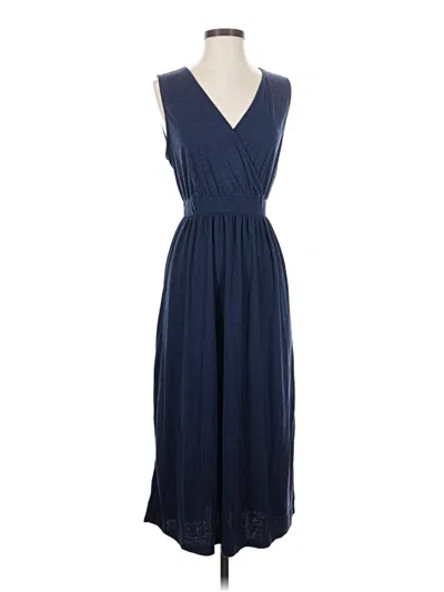 Pre-owned Nicole Miller Casual Dress In Blue