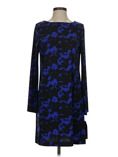 Nicole Miller Casual Dress In Blue