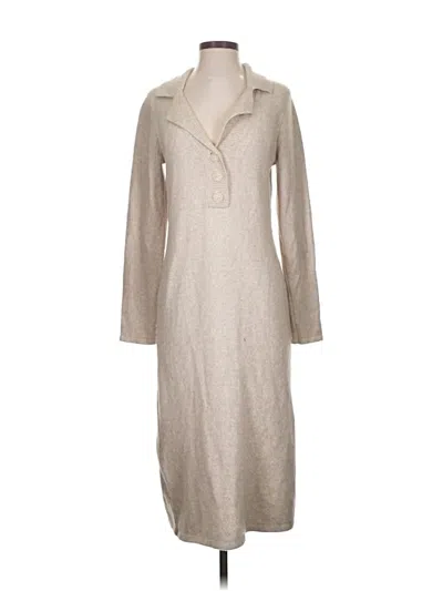 Pre-owned Nicole Miller Casual Dress In Brown