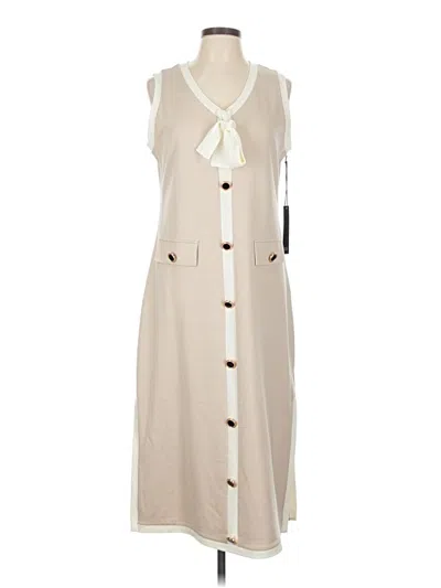 Nicole Miller Casual Dress In Brown