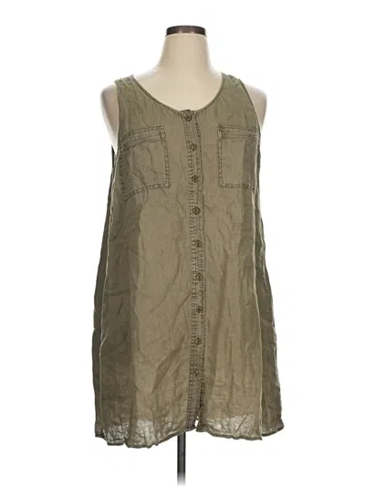 Pre-owned Nicole Miller Casual Dress In Brown