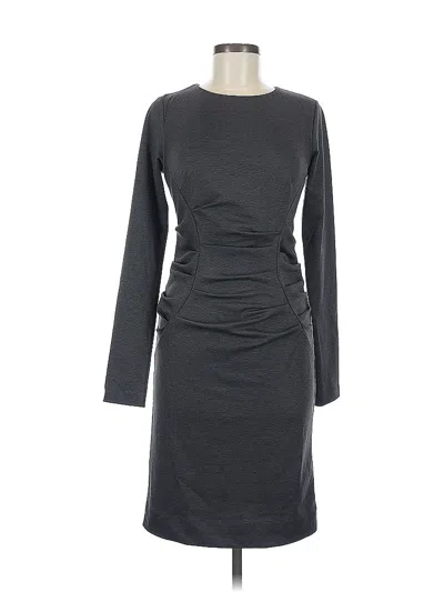 Pre-owned Nicole Miller Casual Dress In Gray